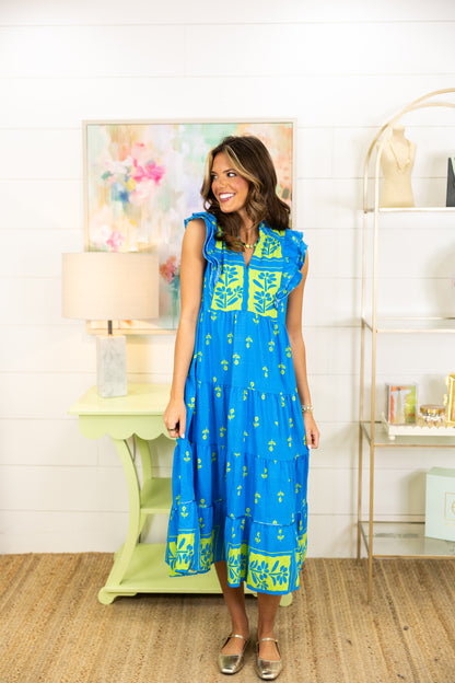 The Fletcher Midi Dress-Midi Dress-Umgee-The Village Shoppe, Women’s Fashion Boutique, Shop Online and In Store - Located in Muscle Shoals, AL.