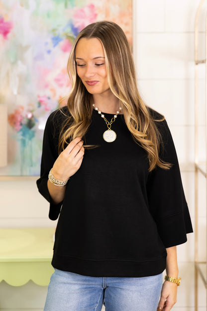 The Modern Muse Top-Long Sleeves-Umgee-The Village Shoppe, Women’s Fashion Boutique, Shop Online and In Store - Located in Muscle Shoals, AL.