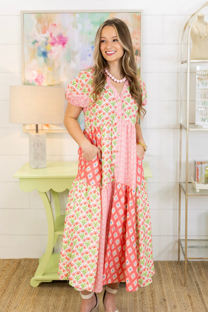 The Dylan Midi Dress-Midi Dress-GiGiO-The Village Shoppe, Women’s Fashion Boutique, Shop Online and In Store - Located in Muscle Shoals, AL.