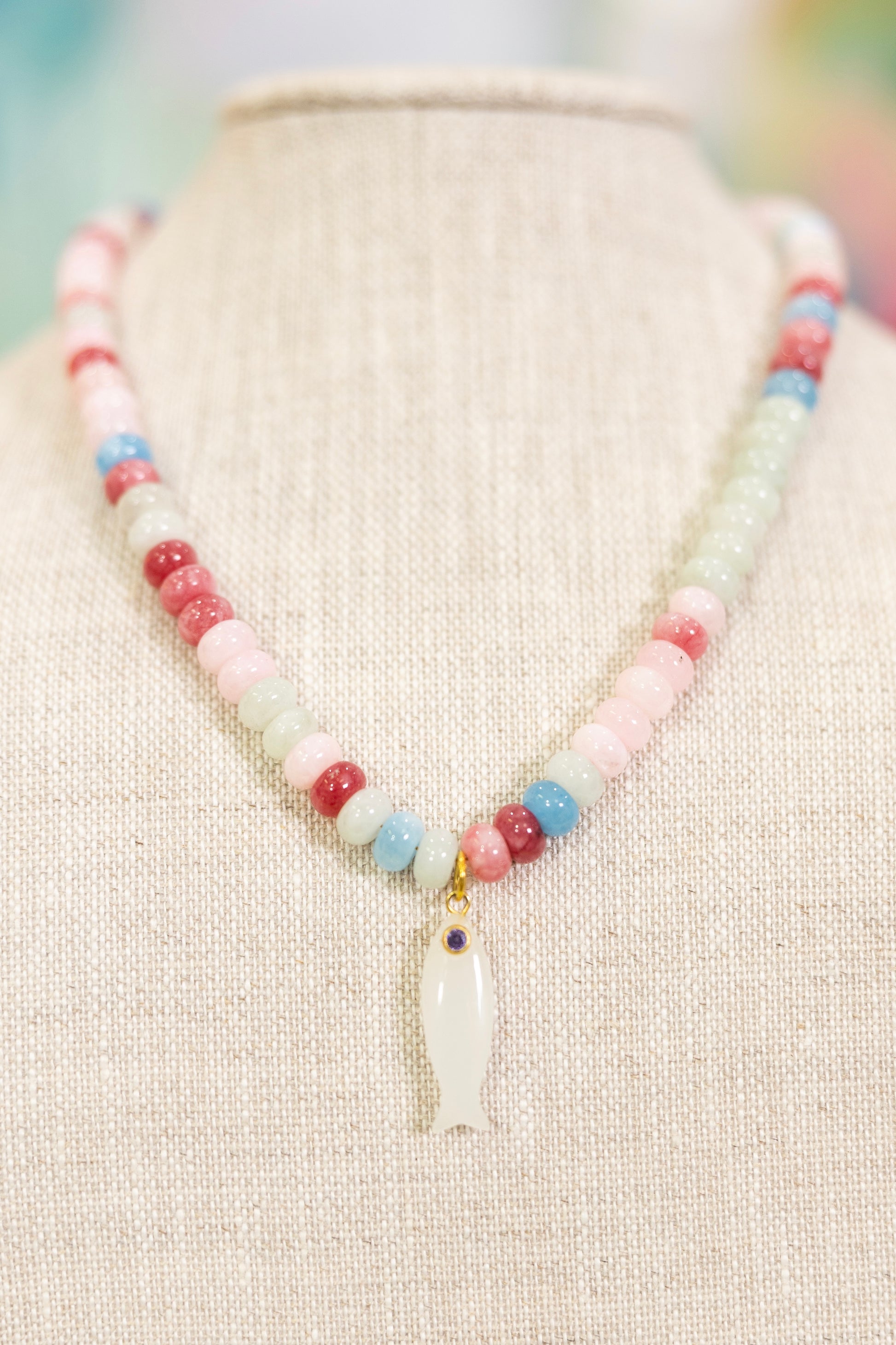 Taffy Tide Fish Charm Necklace | Hart Designs-Necklaces-Hart Designs-The Village Shoppe, Women’s Fashion Boutique, Shop Online and In Store - Located in Muscle Shoals, AL.