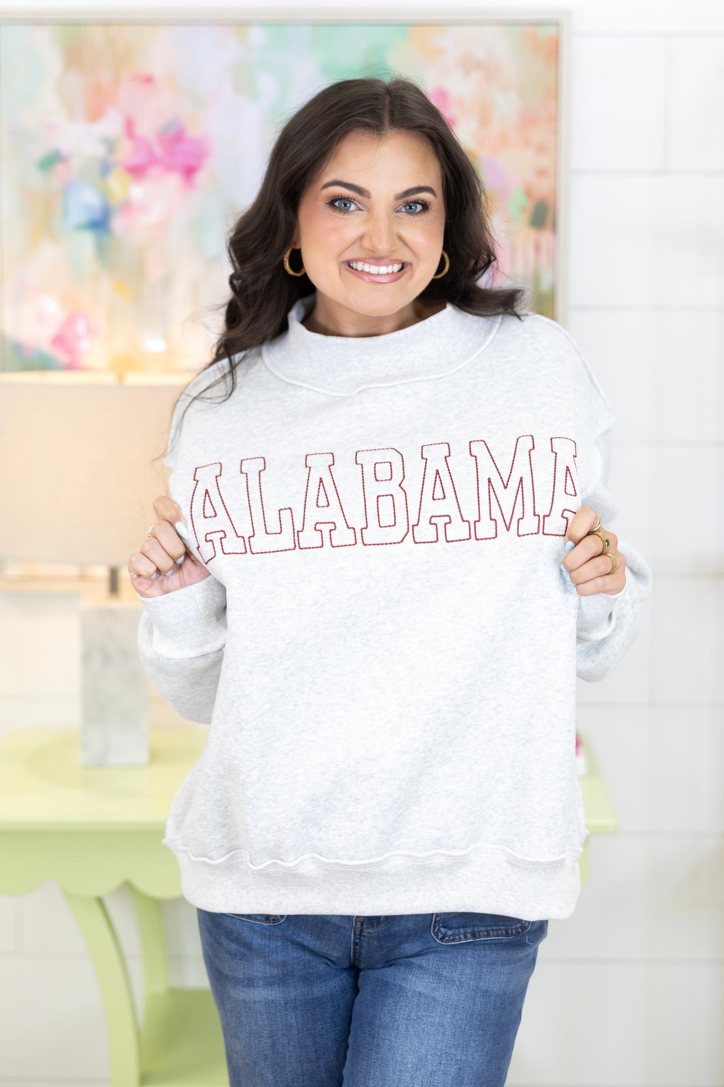 Bama Bound Mockneck Sweatshirt