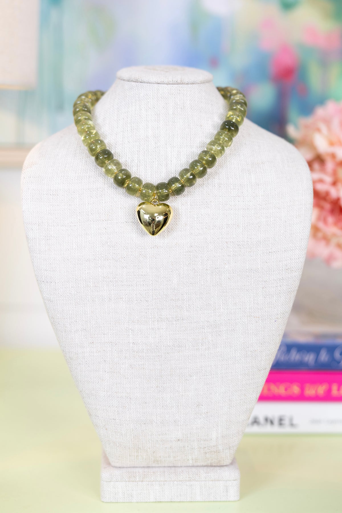 Heart of Gold Necklace-Necklaces-Hart Designs-The Village Shoppe, Women’s Fashion Boutique, Shop Online and In Store - Located in Muscle Shoals, AL.