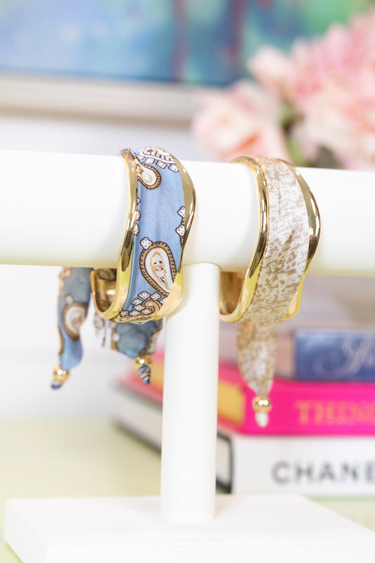 Tie the Knot Cuff Bracelet-Bracelets-Golden Stella-The Village Shoppe, Women’s Fashion Boutique, Shop Online and In Store - Located in Muscle Shoals, AL.