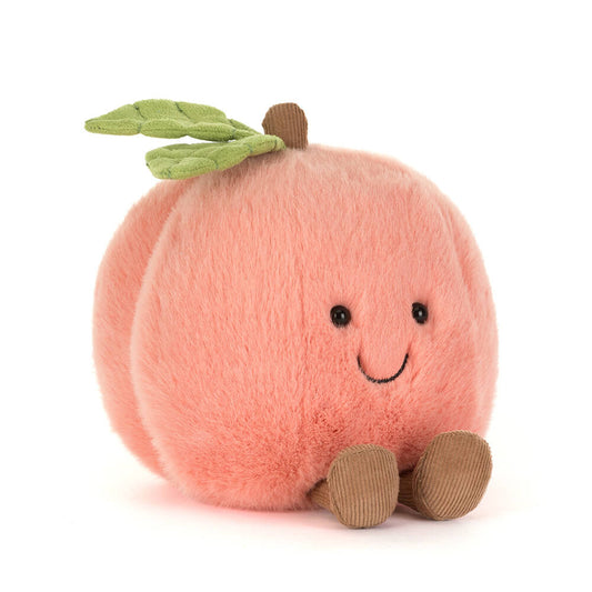Amuseables Peach | JELLYCAT-Stuffed Animal-jellycat-The Village Shoppe, Women’s Fashion Boutique, Shop Online and In Store - Located in Muscle Shoals, AL.