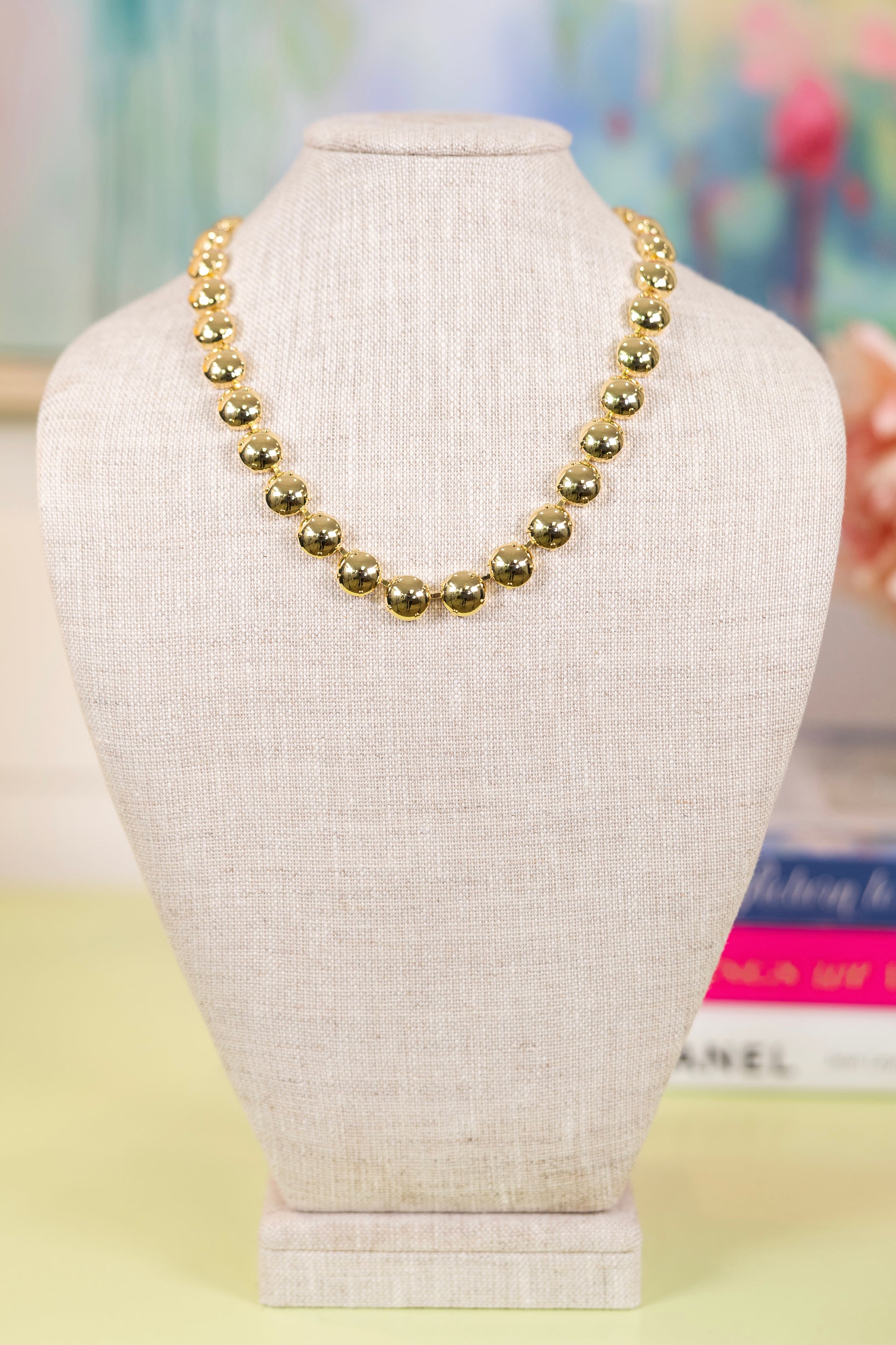 Gold Rush Necklace-Necklaces-AF Design Group-The Village Shoppe, Women’s Fashion Boutique, Shop Online and In Store - Located in Muscle Shoals, AL.