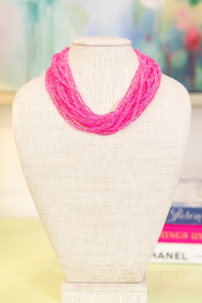 Poolside Layered Necklace-Necklaces-Hart Designs-The Village Shoppe, Women’s Fashion Boutique, Shop Online and In Store - Located in Muscle Shoals, AL.