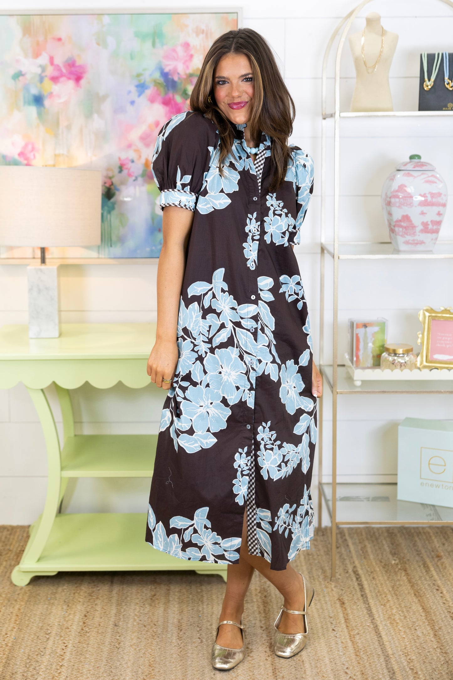 The Dayton Midi Dress-Midi Dress-Entro-The Village Shoppe, Women’s Fashion Boutique, Shop Online and In Store - Located in Muscle Shoals, AL.