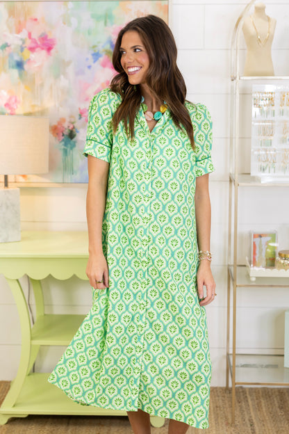 The Goldie Midi Dress-Midi Dress-GiGiO-The Village Shoppe, Women’s Fashion Boutique, Shop Online and In Store - Located in Muscle Shoals, AL.