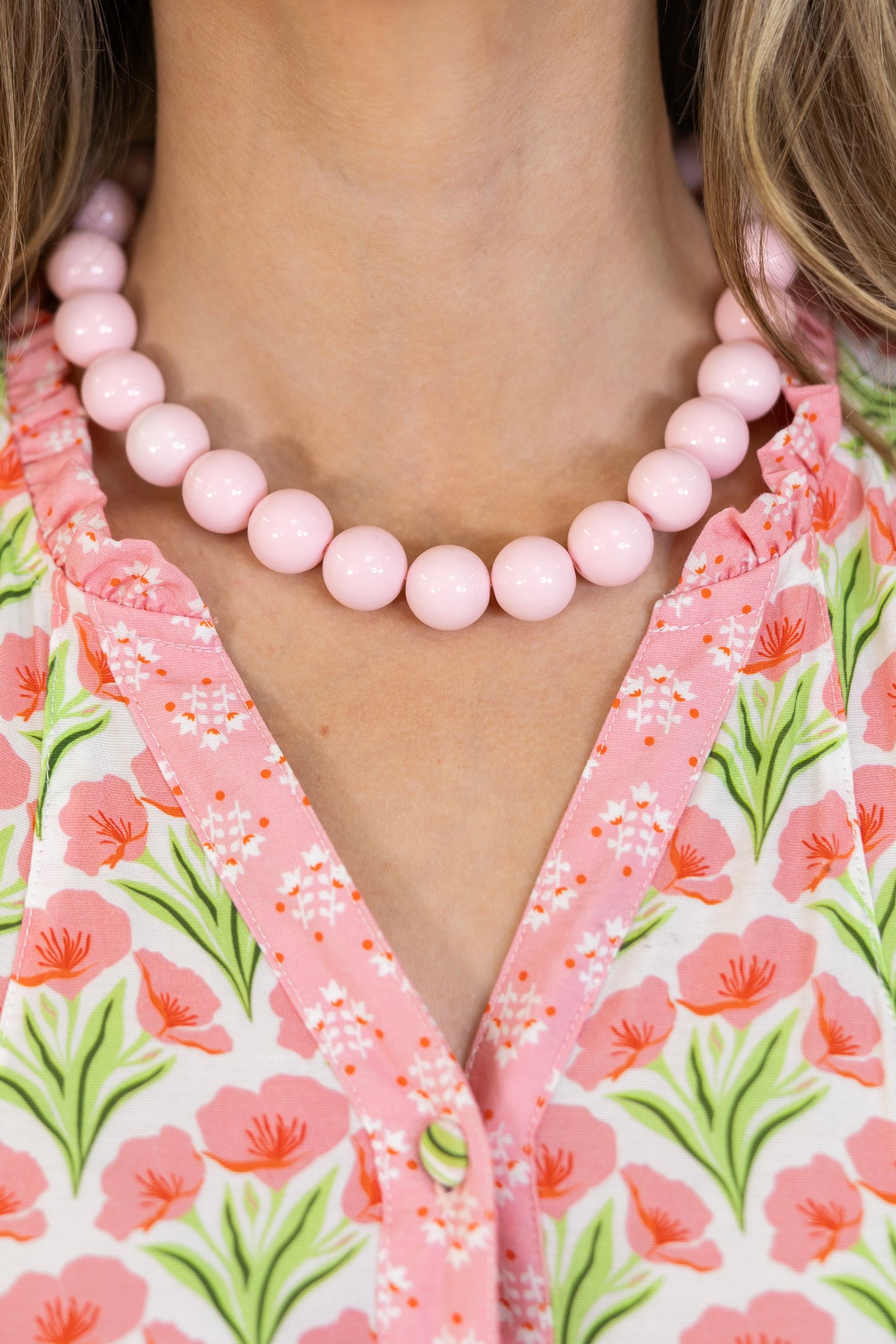 Social Hour Beaded Necklace-Necklaces-Hart Designs-The Village Shoppe, Women’s Fashion Boutique, Shop Online and In Store - Located in Muscle Shoals, AL.