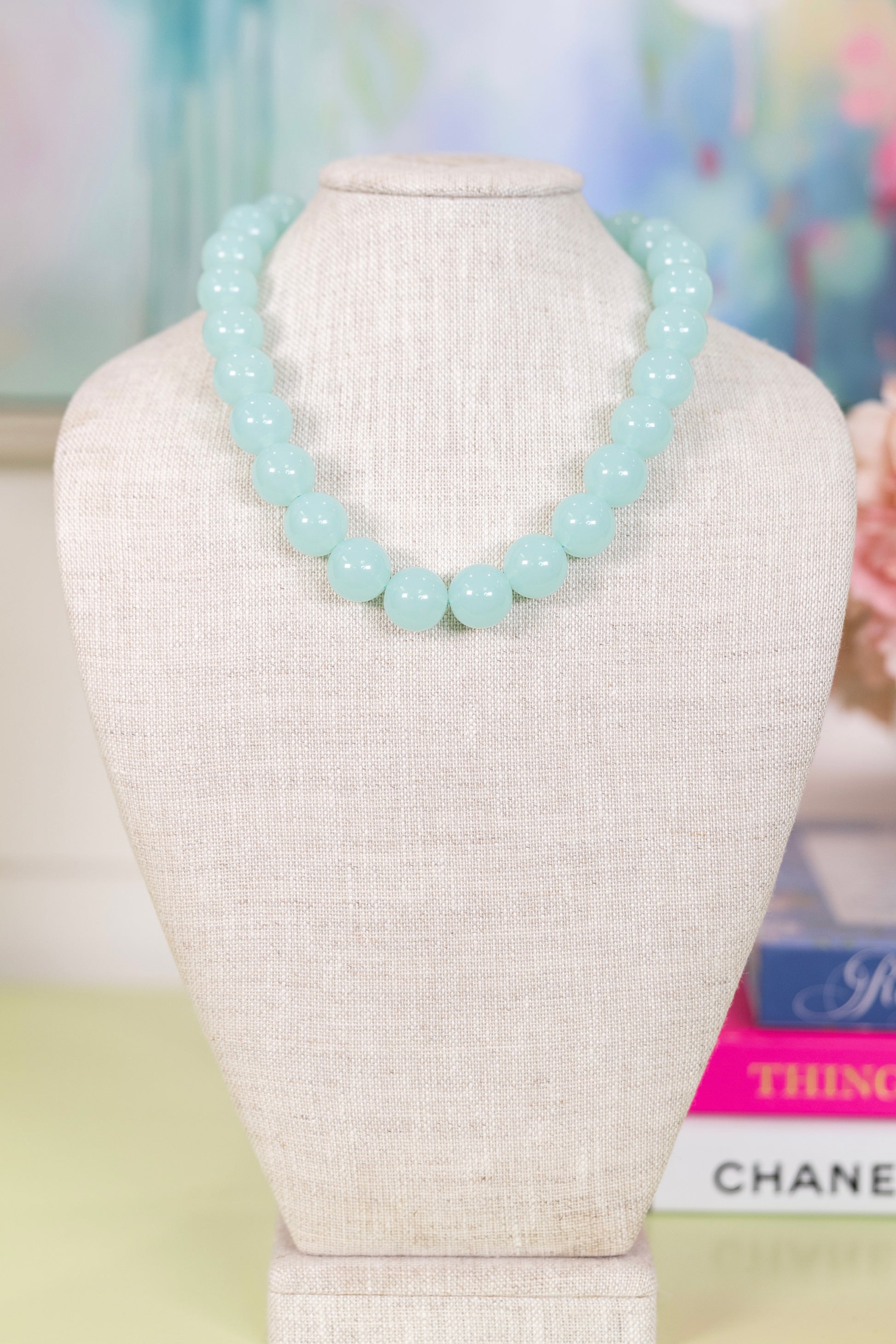 Social Hour Beaded Necklace-Necklaces-Hart Designs-The Village Shoppe, Women’s Fashion Boutique, Shop Online and In Store - Located in Muscle Shoals, AL.
