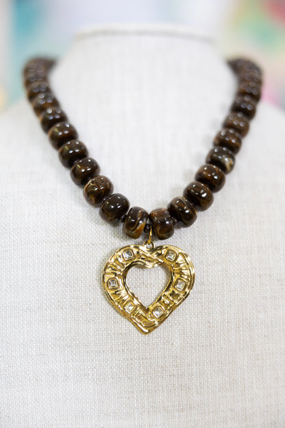 Always Yours Pendant Necklace-Necklaces-Hart Designs-The Village Shoppe, Women’s Fashion Boutique, Shop Online and In Store - Located in Muscle Shoals, AL.