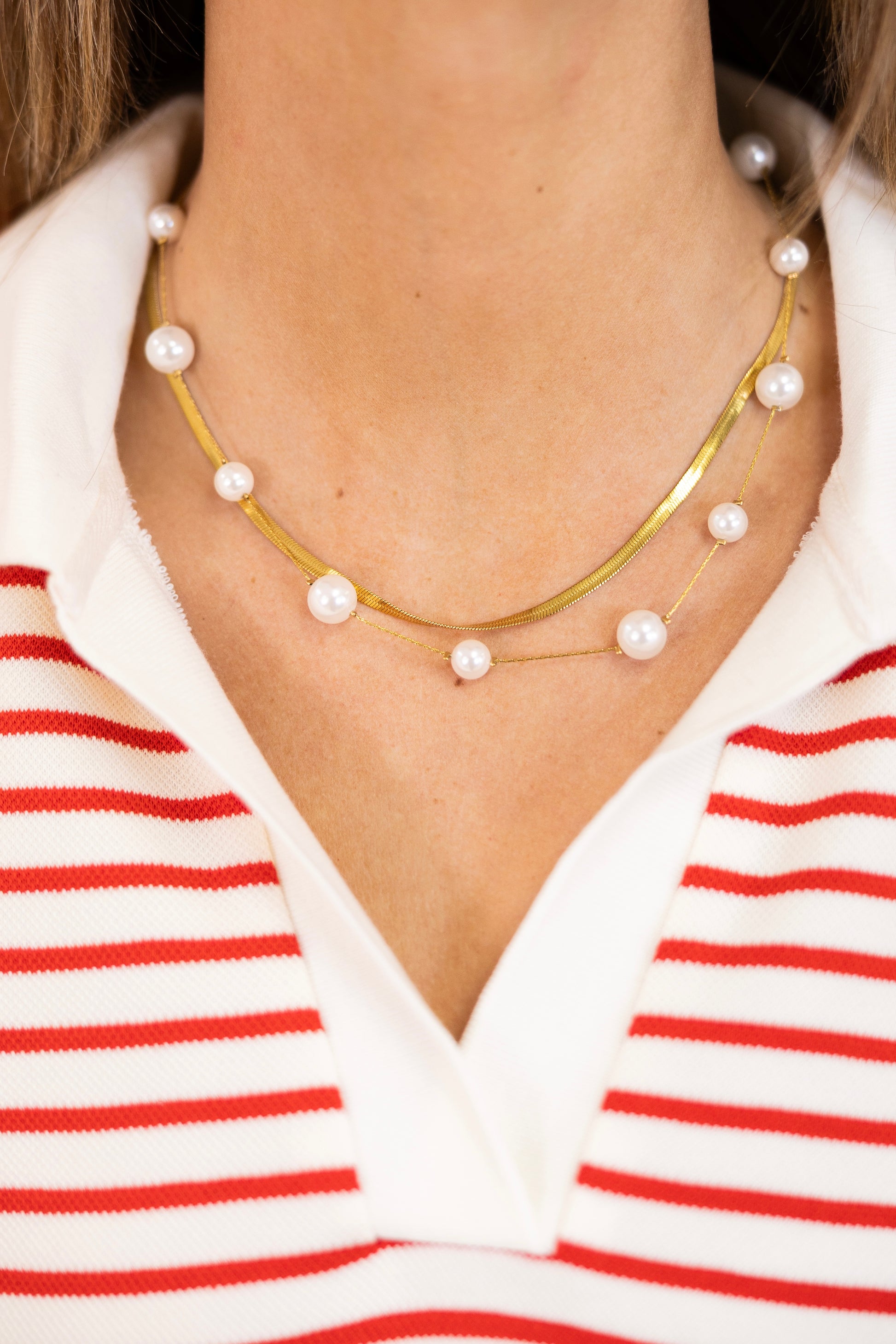 Jack and Jill Necklace-Necklaces-Chansuttpearls-The Village Shoppe, Women’s Fashion Boutique, Shop Online and In Store - Located in Muscle Shoals, AL.