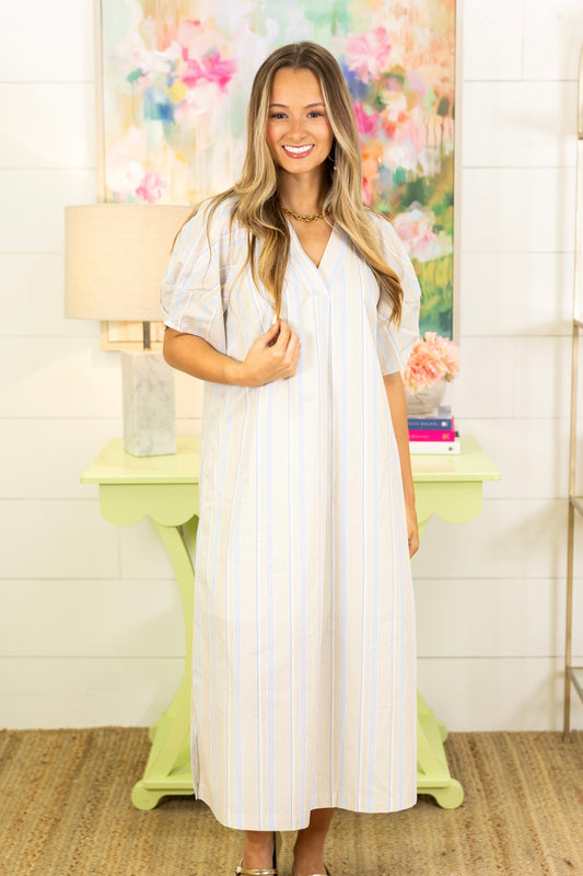Beach Breeze Midi Dress-Midi Dress-Jodifl-The Village Shoppe, Women’s Fashion Boutique, Shop Online and In Store - Located in Muscle Shoals, AL.