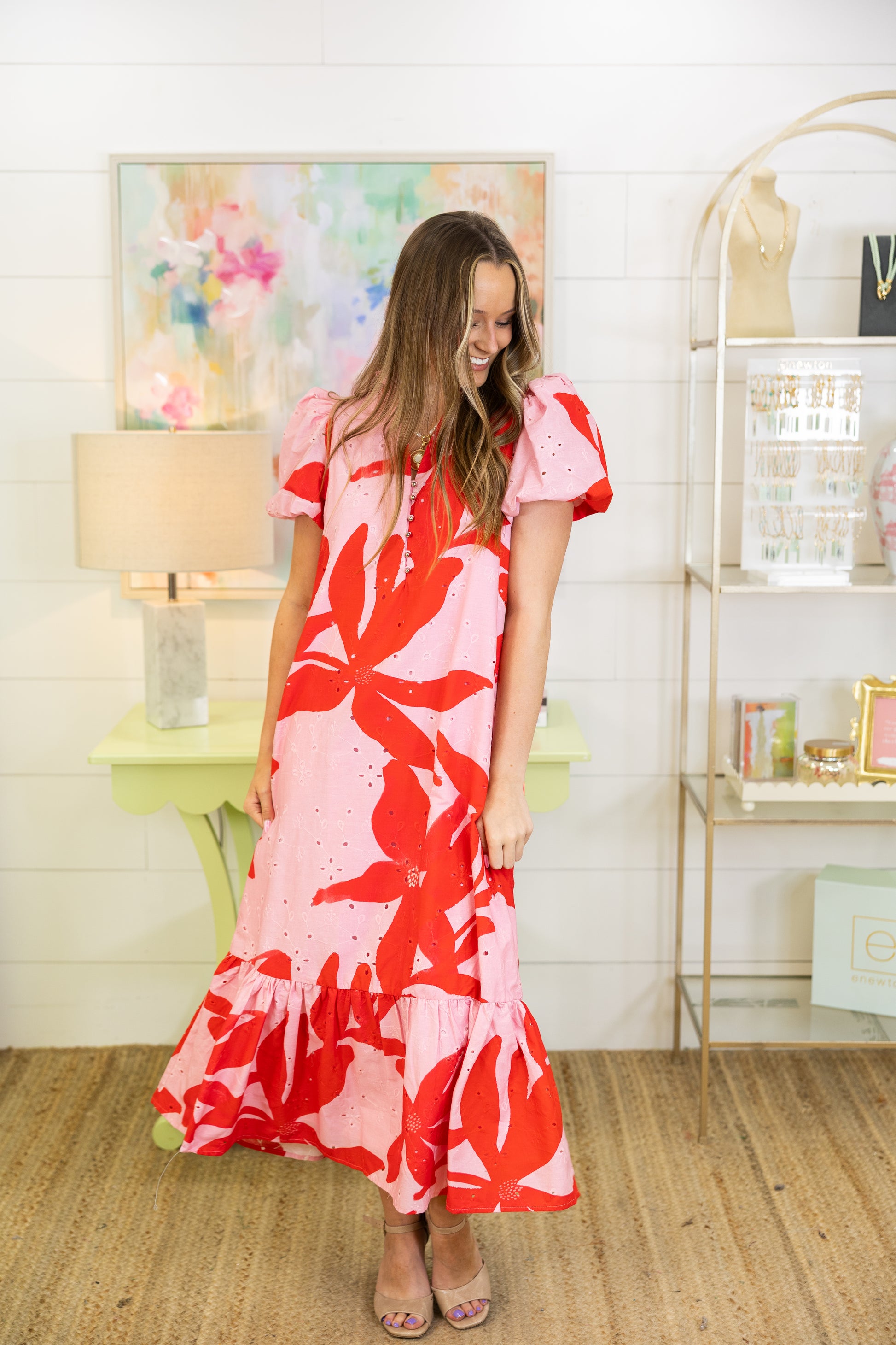 For the Season Midi Dress-Midi Dress-Entro-The Village Shoppe, Women’s Fashion Boutique, Shop Online and In Store - Located in Muscle Shoals, AL.