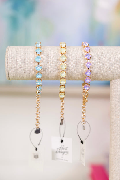 Love Notes Gemstone Bracelet-Bracelets-Hart Designs-The Village Shoppe, Women’s Fashion Boutique, Shop Online and In Store - Located in Muscle Shoals, AL.