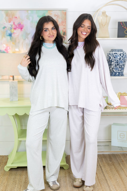 Sassy Stripe Lounge Set