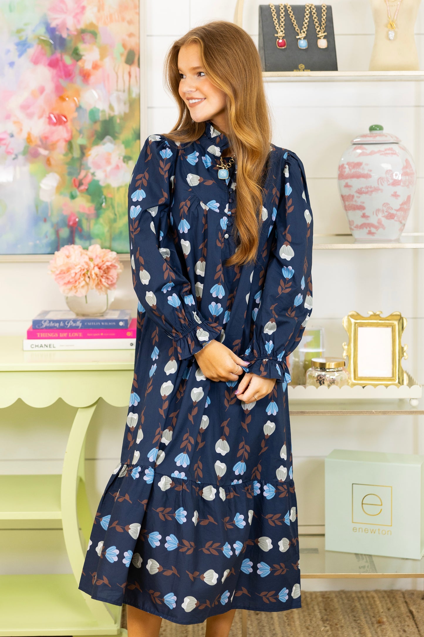 The Conrad Midi Dress-Midi Dress-Umgee-The Village Shoppe, Women’s Fashion Boutique, Shop Online and In Store - Located in Muscle Shoals, AL.