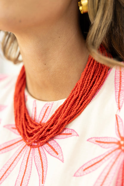 Poolside Layered Necklace-Necklaces-Hart Designs-The Village Shoppe, Women’s Fashion Boutique, Shop Online and In Store - Located in Muscle Shoals, AL.