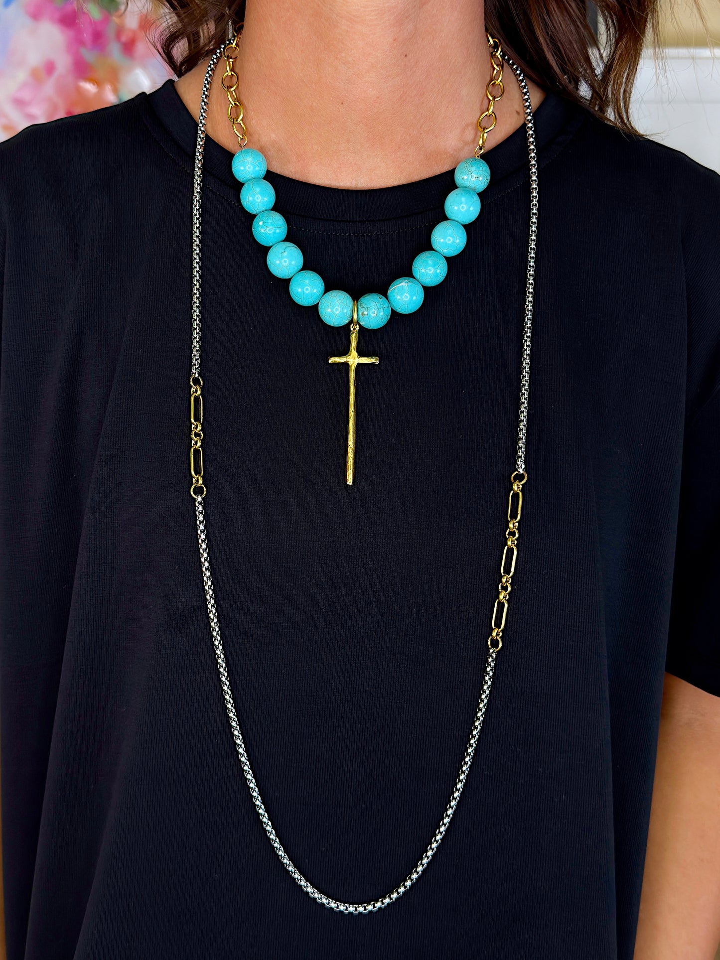 Crossroads Statement Necklace-Necklaces-The Village Shoppe-The Village Shoppe, Women’s Fashion Boutique, Shop Online and In Store - Located in Muscle Shoals, AL.