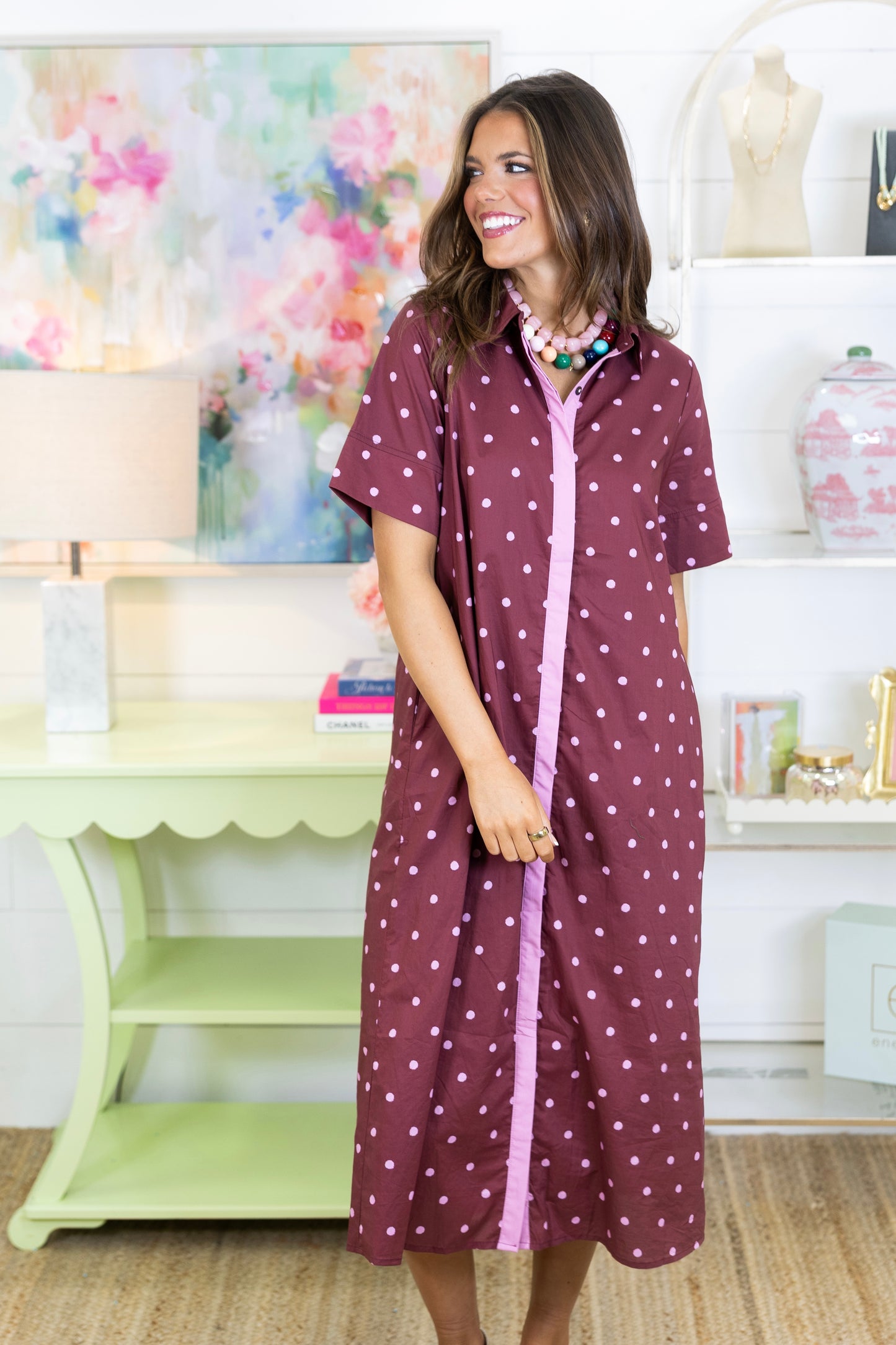 The Tilly Midi Dress-Midi Dress-Entro-The Village Shoppe, Women’s Fashion Boutique, Shop Online and In Store - Located in Muscle Shoals, AL.