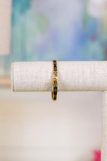 Locked In Bracelet-Bracelets-Golden Stella-The Village Shoppe, Women’s Fashion Boutique, Shop Online and In Store - Located in Muscle Shoals, AL.