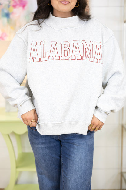 Bama Bound Mockneck Sweatshirt