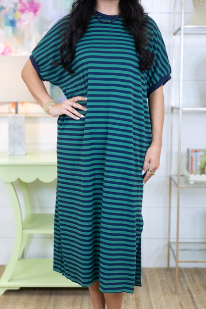 The Winnie Midi Dress-Midi Dress-Entro-The Village Shoppe, Women’s Fashion Boutique, Shop Online and In Store - Located in Muscle Shoals, AL.