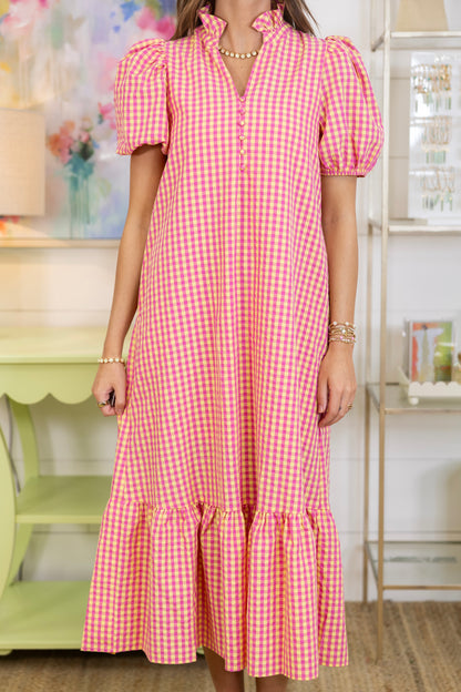Fresh Squeezed Midi Dress-Midi Dress-Entro-The Village Shoppe, Women’s Fashion Boutique, Shop Online and In Store - Located in Muscle Shoals, AL.