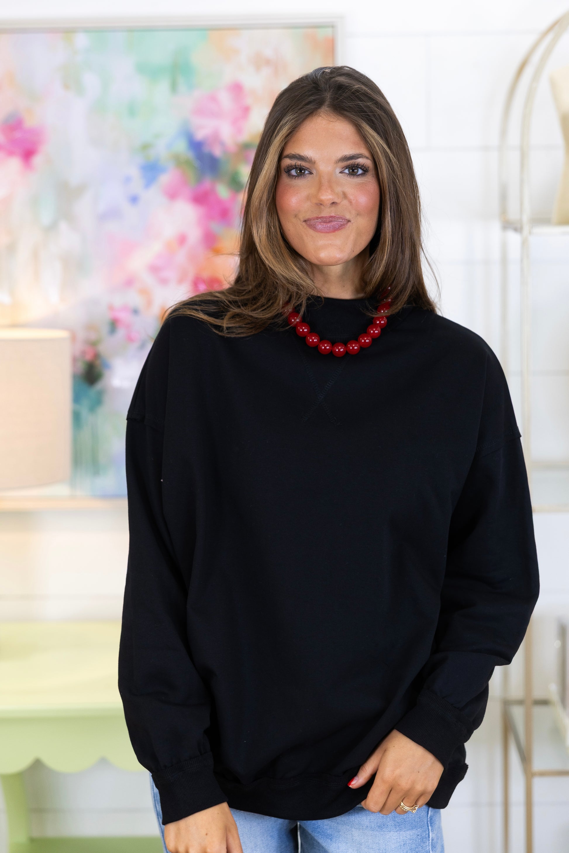 It's Gameday Y'all Sweatshirt-Sweatshirt-Peach Love California-The Village Shoppe, Women’s Fashion Boutique, Shop Online and In Store - Located in Muscle Shoals, AL.