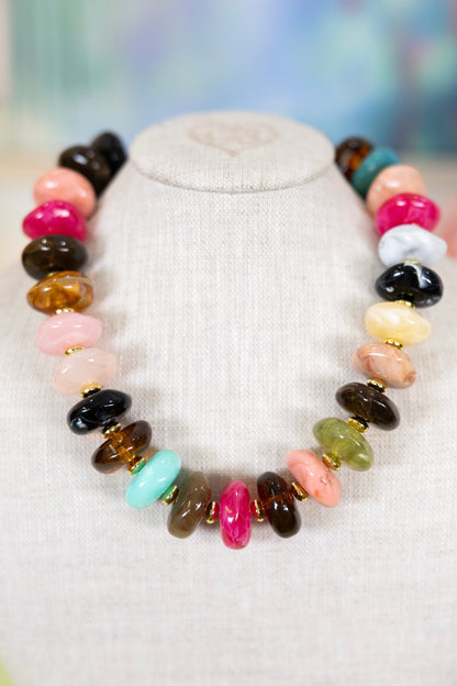 Happy Hour Beaded Necklace-Bracelets-Hart Designs-The Village Shoppe, Women’s Fashion Boutique, Shop Online and In Store - Located in Muscle Shoals, AL.