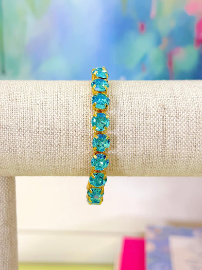 Signature Stone Stretchy Bracelet-Bracelets-AF Design Group-The Village Shoppe, Women’s Fashion Boutique, Shop Online and In Store - Located in Muscle Shoals, AL.