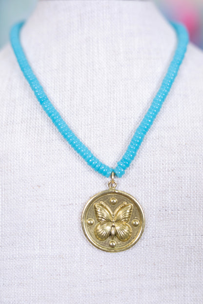 I Fly Away Pendant Necklace-Necklaces-Hart Designs-The Village Shoppe, Women’s Fashion Boutique, Shop Online and In Store - Located in Muscle Shoals, AL.
