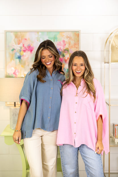 The Scout Tunic-Short Sleeves-Easel-The Village Shoppe, Women’s Fashion Boutique, Shop Online and In Store - Located in Muscle Shoals, AL.