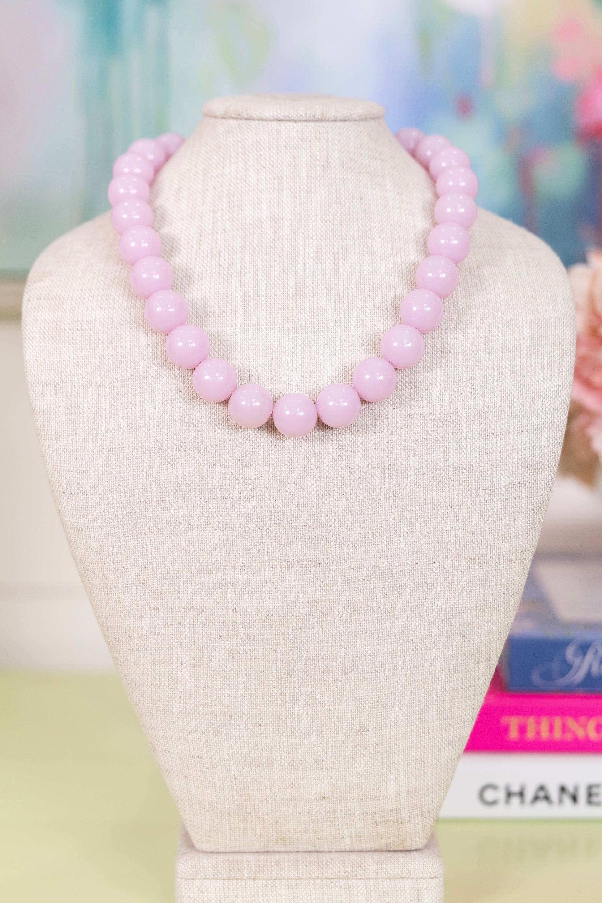 Social Hour Beaded Necklace-Necklaces-Hart Designs-The Village Shoppe, Women’s Fashion Boutique, Shop Online and In Store - Located in Muscle Shoals, AL.