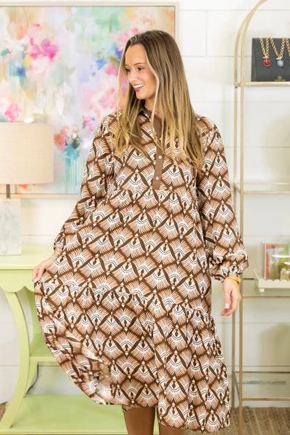 The Beaumont Midi Dress-Midi Dress-Jodifl-The Village Shoppe, Women’s Fashion Boutique, Shop Online and In Store - Located in Muscle Shoals, AL.