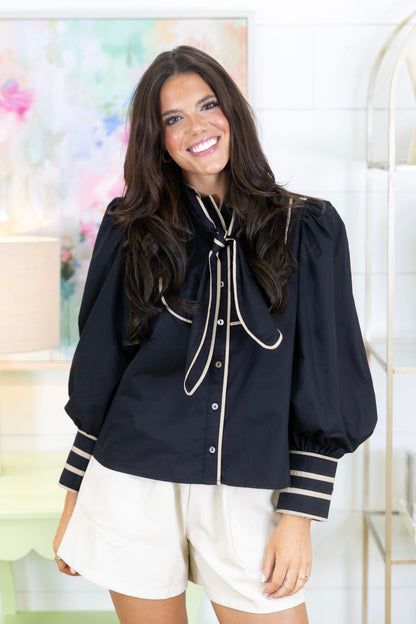 The Waverly Blouse-Long Sleeves-Jodifl-The Village Shoppe, Women’s Fashion Boutique, Shop Online and In Store - Located in Muscle Shoals, AL.