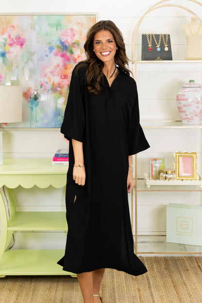 The Ellis Midi Dress-Midi Dress-Entro-The Village Shoppe, Women’s Fashion Boutique, Shop Online and In Store - Located in Muscle Shoals, AL.