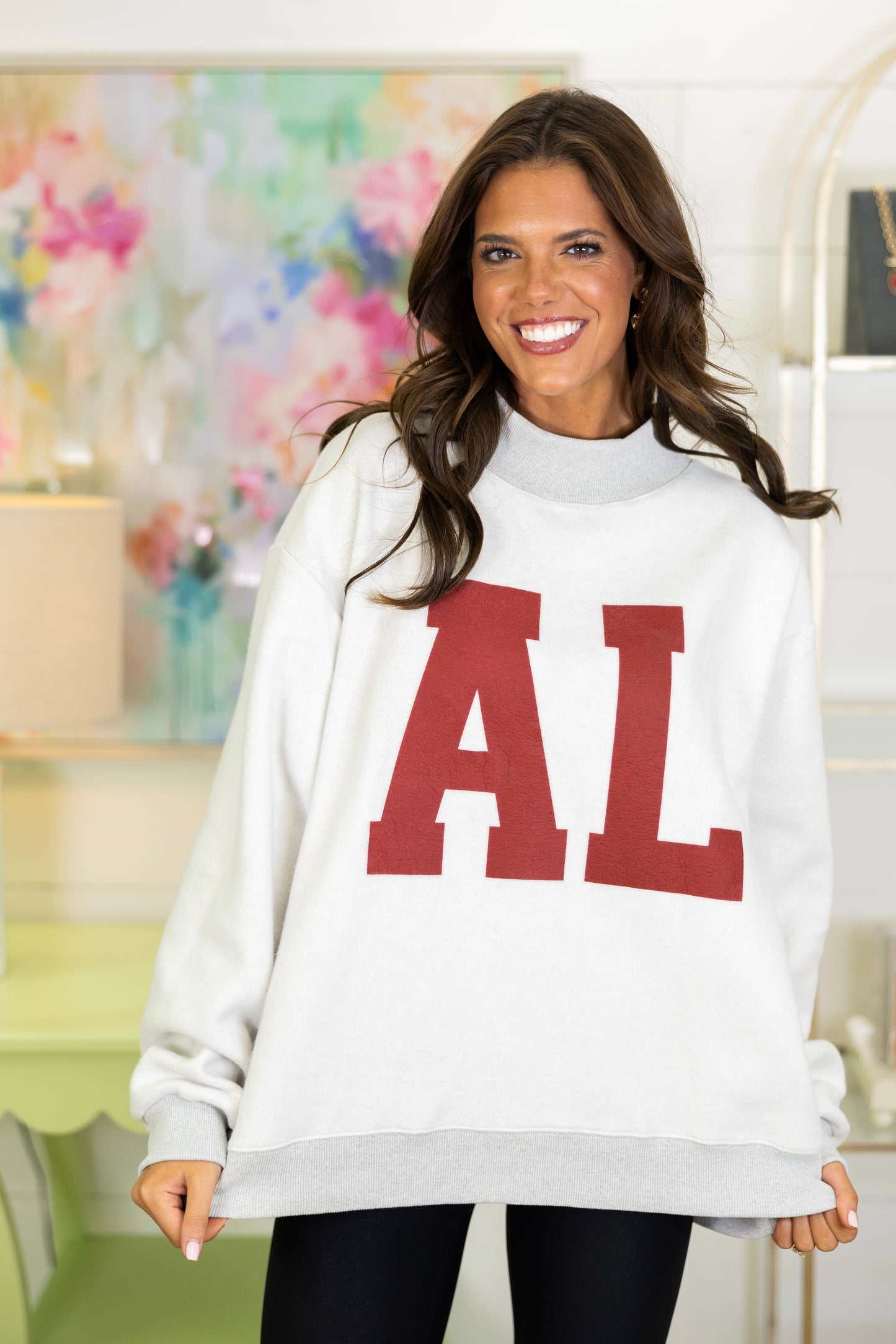 Crimson Tide Reversible Sweatshirt-Sweatshirt-Bucketlist-The Village Shoppe, Women’s Fashion Boutique, Shop Online and In Store - Located in Muscle Shoals, AL.