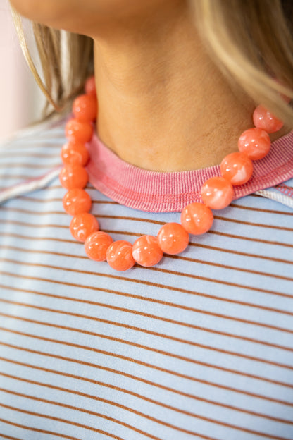 Sweet Tart Beaded Necklace-Necklaces-Hart Designs-The Village Shoppe, Women’s Fashion Boutique, Shop Online and In Store - Located in Muscle Shoals, AL.