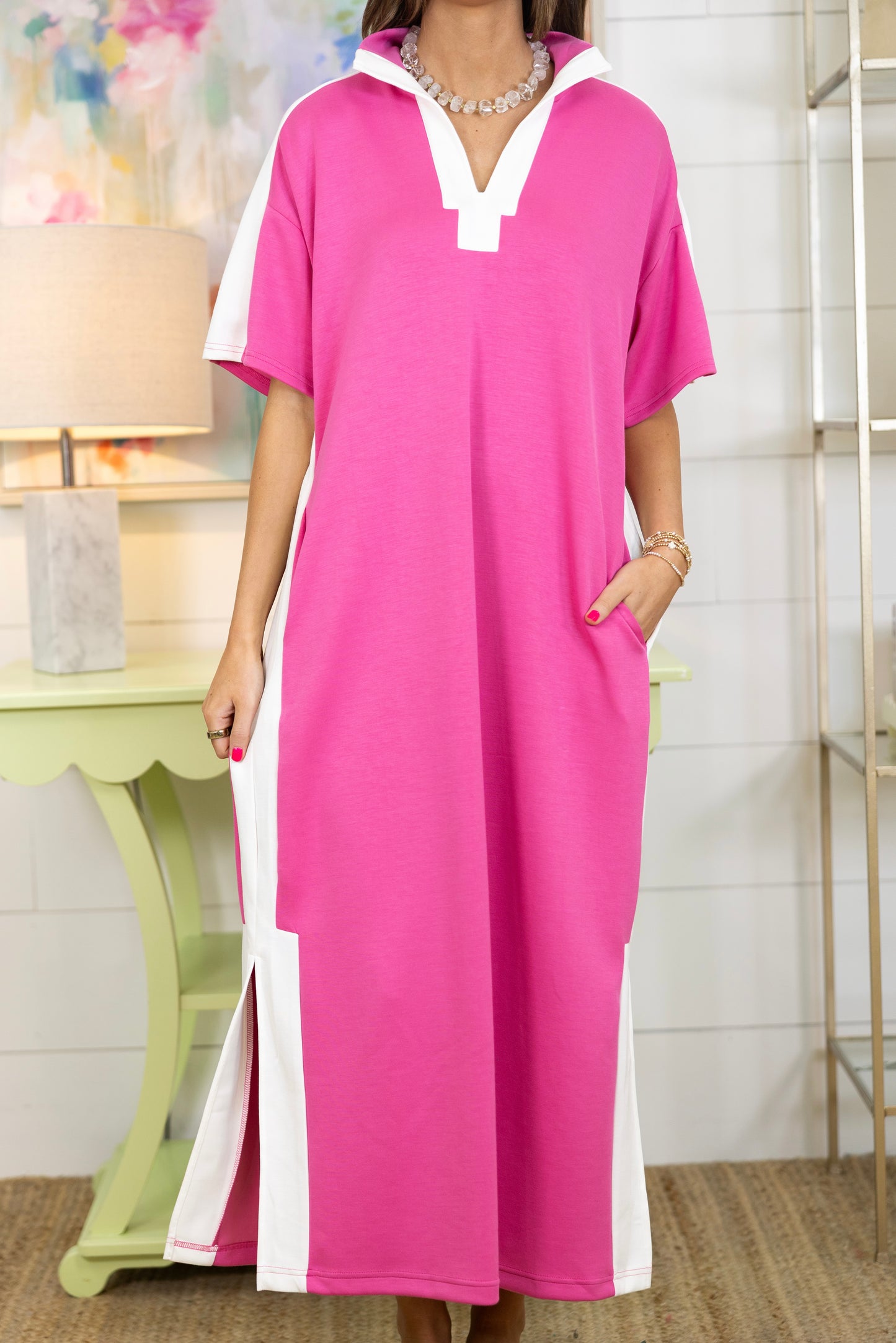 The Tally Midi Dress-Midi Dress-Entro-The Village Shoppe, Women’s Fashion Boutique, Shop Online and In Store - Located in Muscle Shoals, AL.