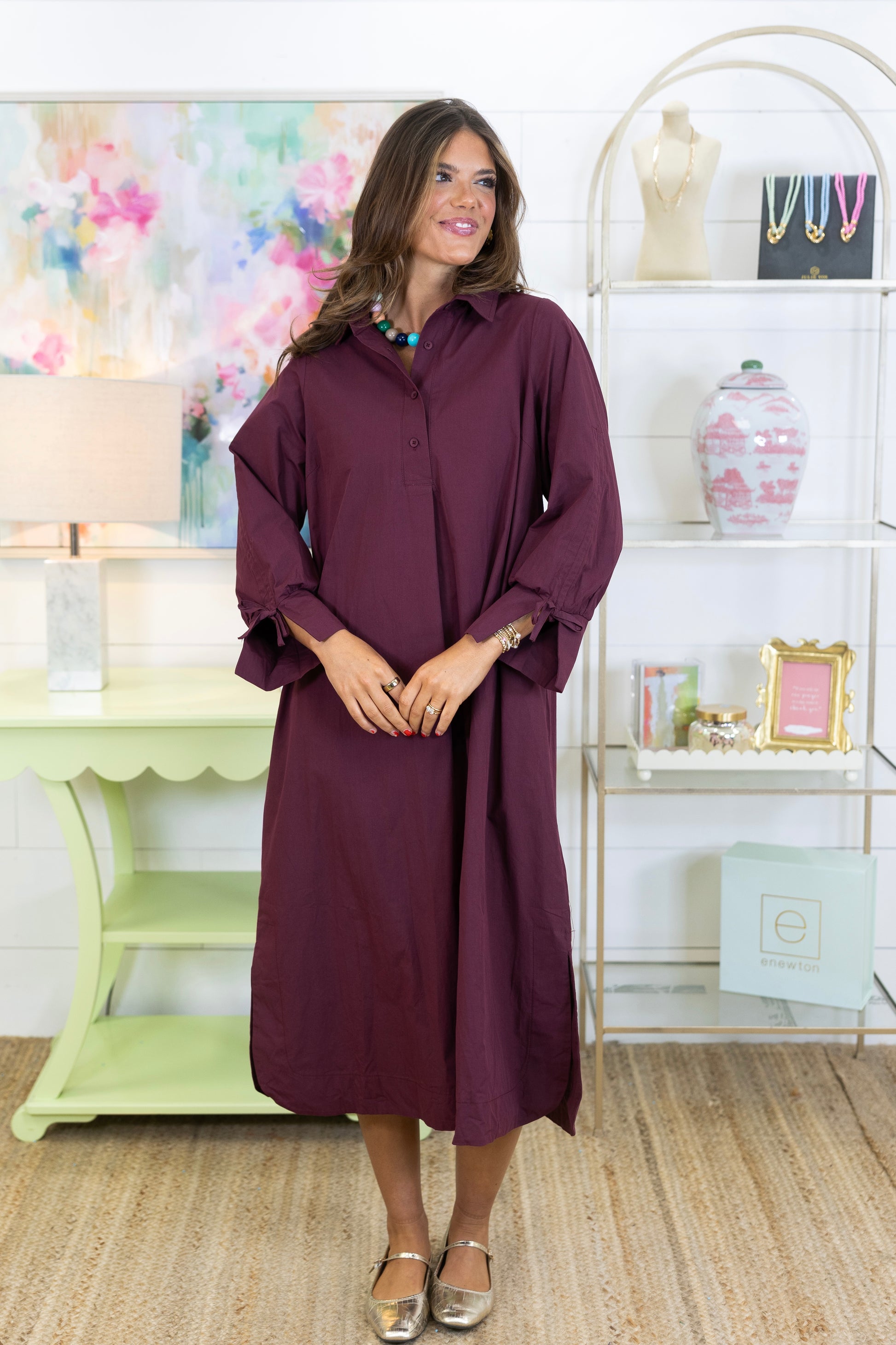 The Braxton Midi Dress-Midi Dress-Umgee-The Village Shoppe, Women’s Fashion Boutique, Shop Online and In Store - Located in Muscle Shoals, AL.