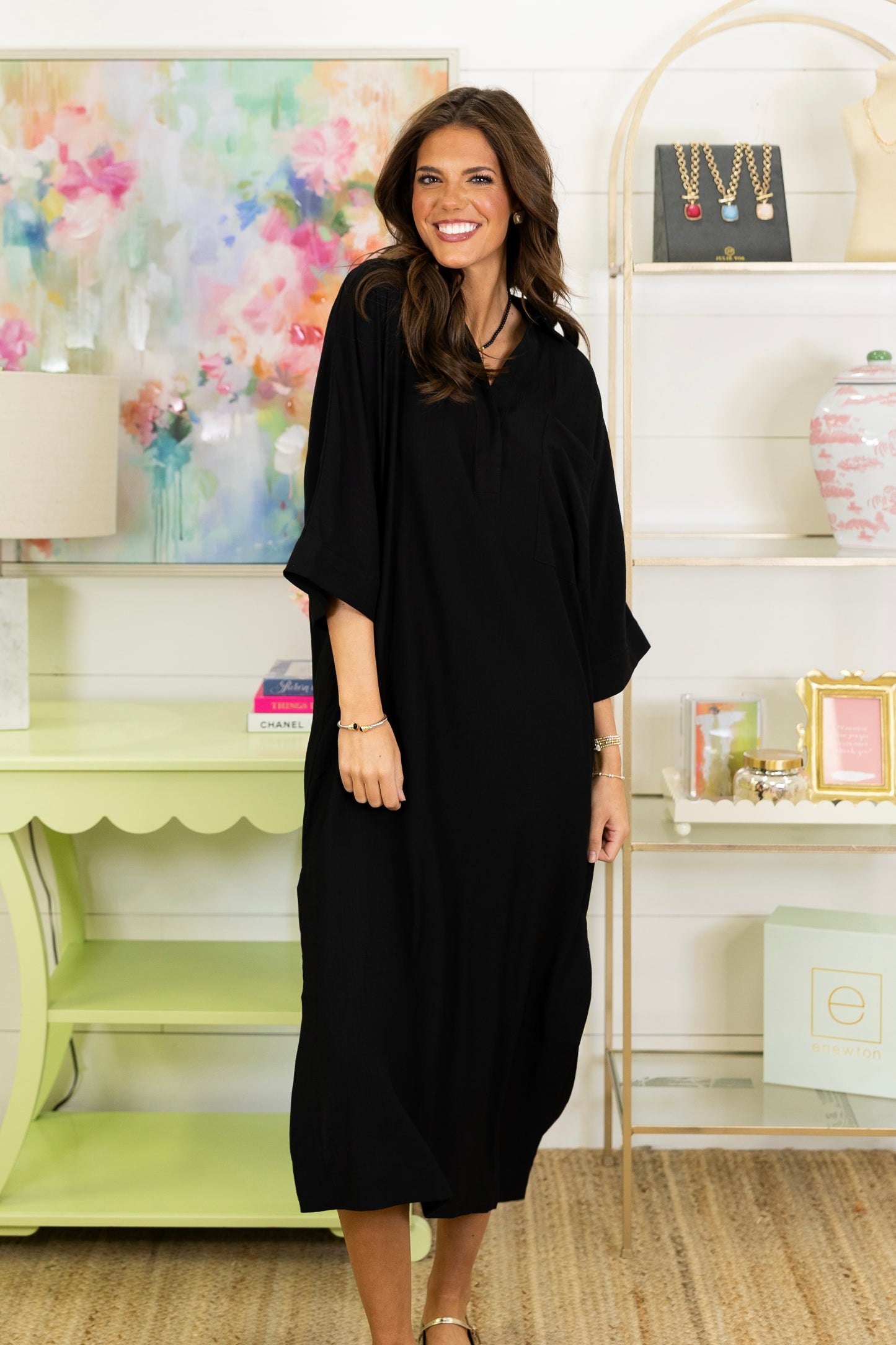 The Ellis Midi Dress-Midi Dress-Entro-The Village Shoppe, Women’s Fashion Boutique, Shop Online and In Store - Located in Muscle Shoals, AL.