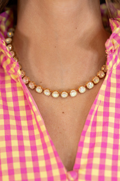 Love Notes Gemstone Necklace | Hart Designs-Necklaces-Hart Designs-The Village Shoppe, Women’s Fashion Boutique, Shop Online and In Store - Located in Muscle Shoals, AL.