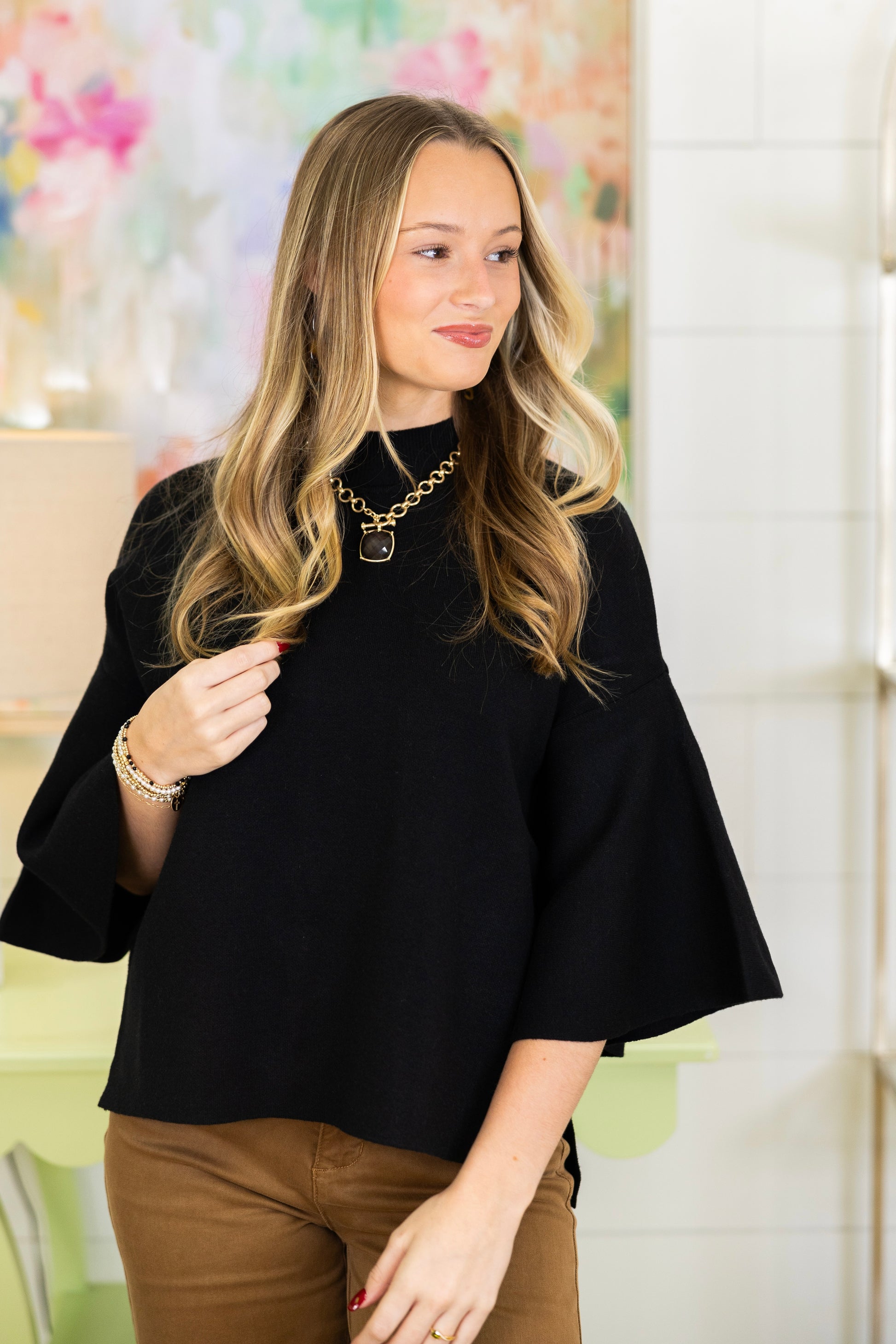 Bold Move Sweater-Sweaters-Zenana-The Village Shoppe, Women’s Fashion Boutique, Shop Online and In Store - Located in Muscle Shoals, AL.