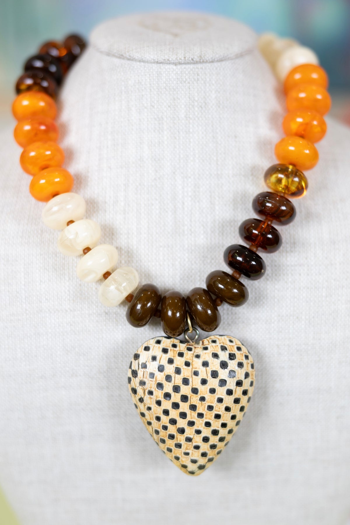Checks All the Boxes Pendant Necklace