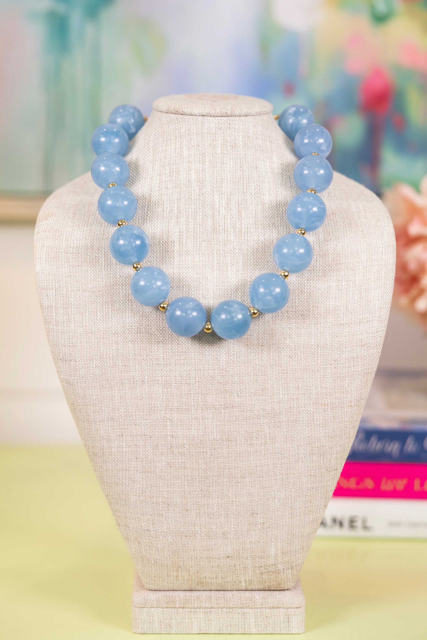 Socialite Beaded Necklace-Necklaces-Golden Stella-The Village Shoppe, Women’s Fashion Boutique, Shop Online and In Store - Located in Muscle Shoals, AL.