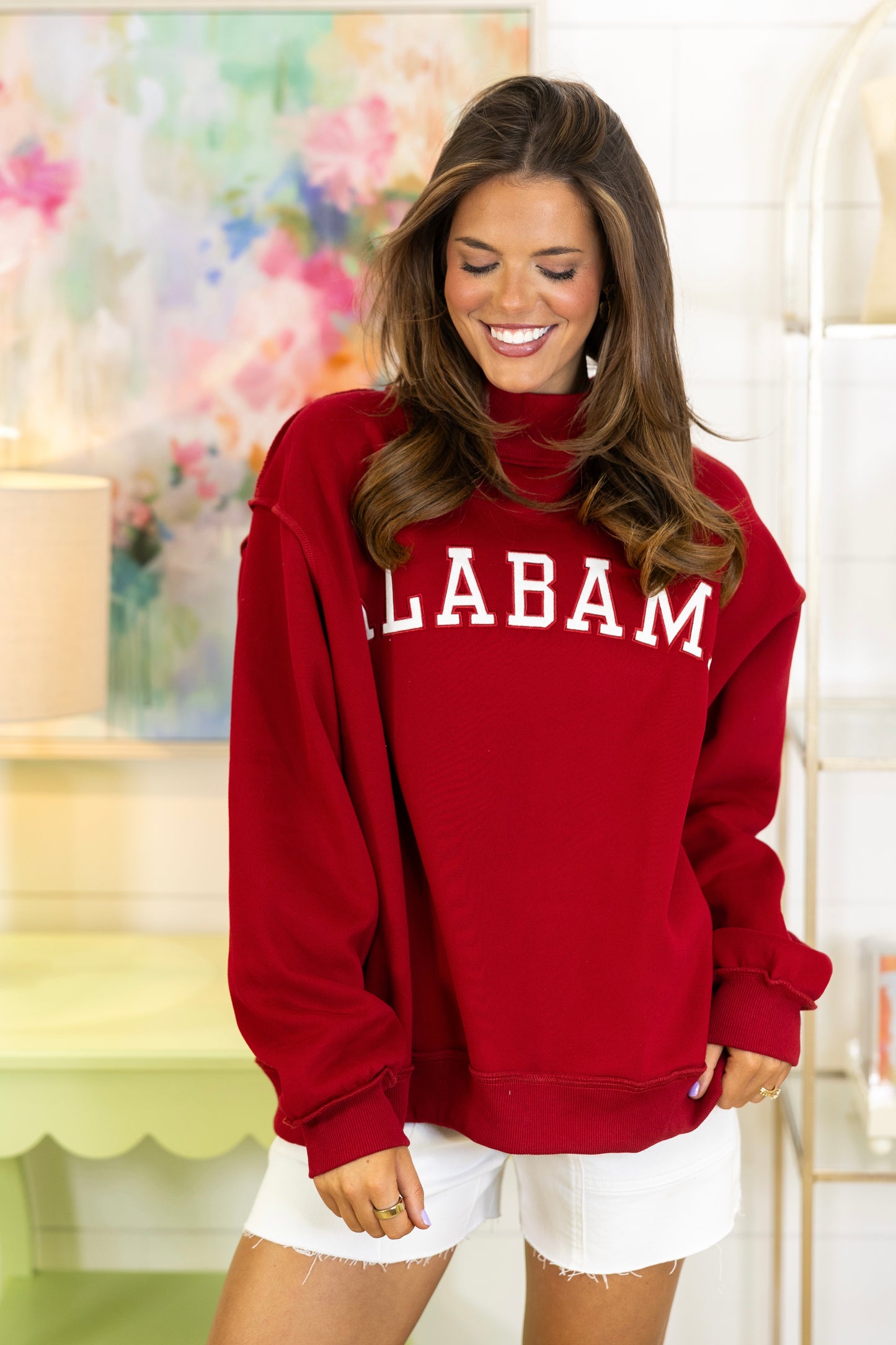Saturdays in the South Sweatshirt-Sweatshirt-Bucketlist-The Village Shoppe, Women’s Fashion Boutique, Shop Online and In Store - Located in Muscle Shoals, AL.