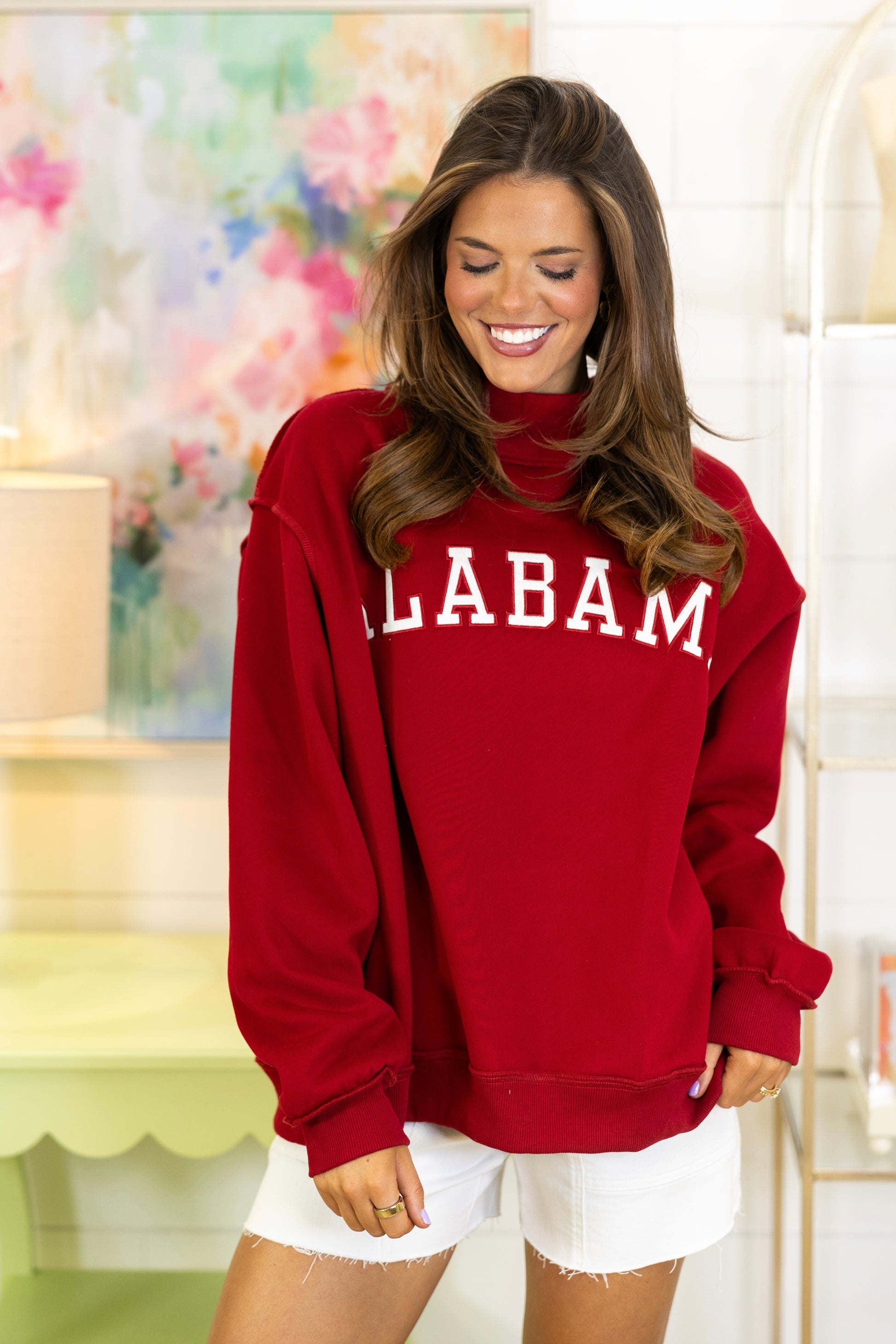 Saturdays in the South Sweatshirt-Sweatshirt-Bucketlist-The Village Shoppe, Women’s Fashion Boutique, Shop Online and In Store - Located in Muscle Shoals, AL.