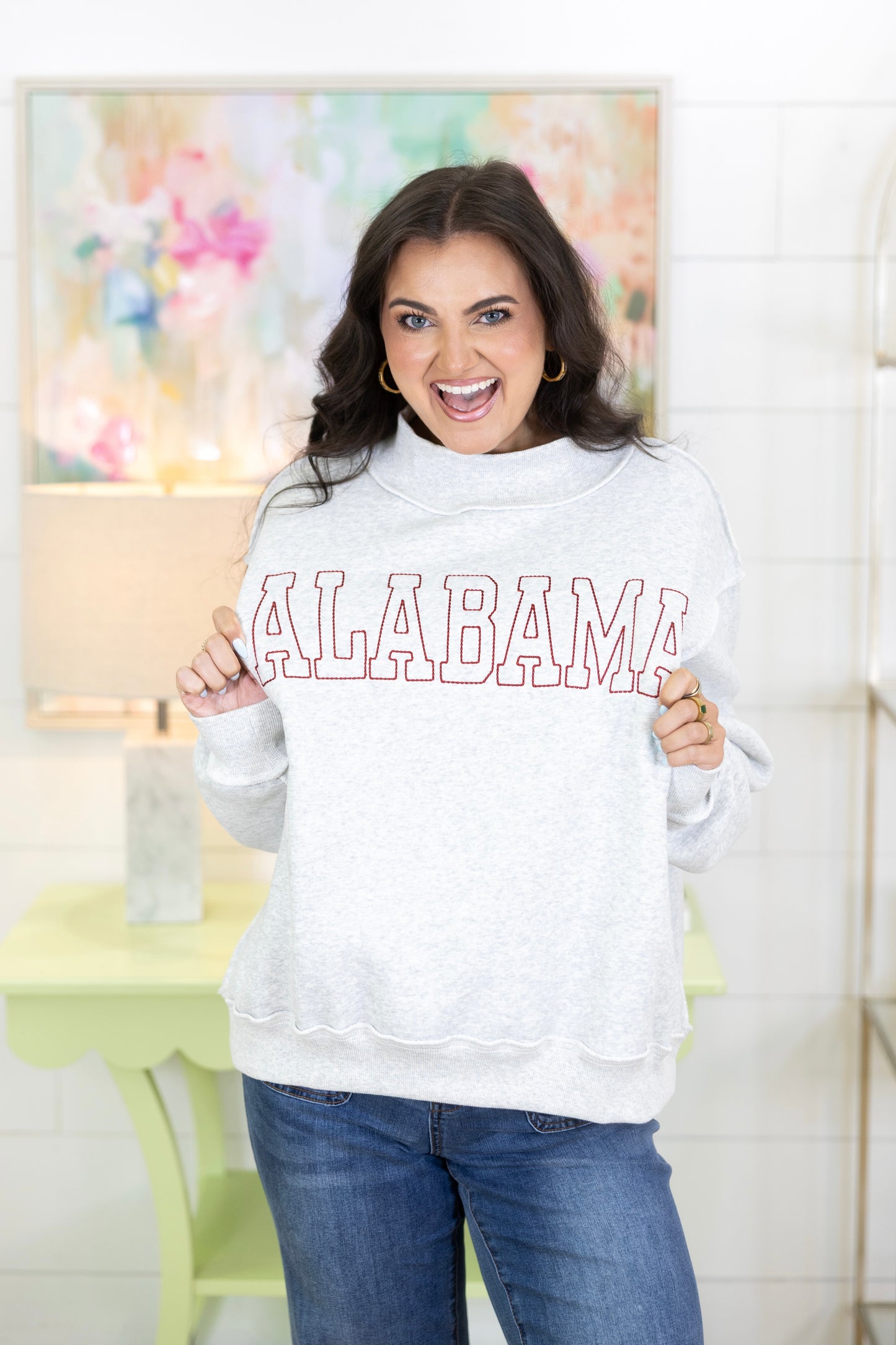 Bama Bound Mockneck Sweatshirt