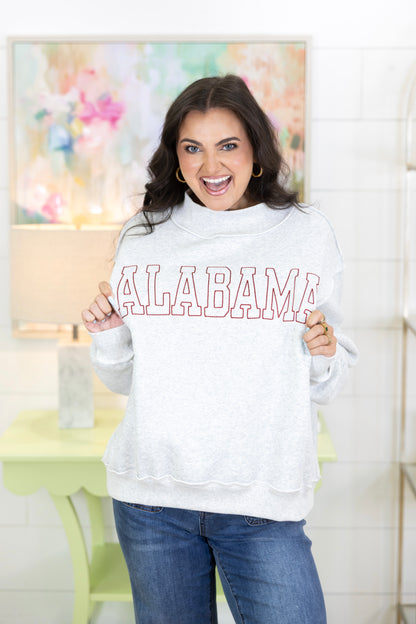 Bama Bound Mockneck Sweatshirt